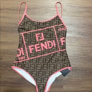 Fendi one piece swimsuit